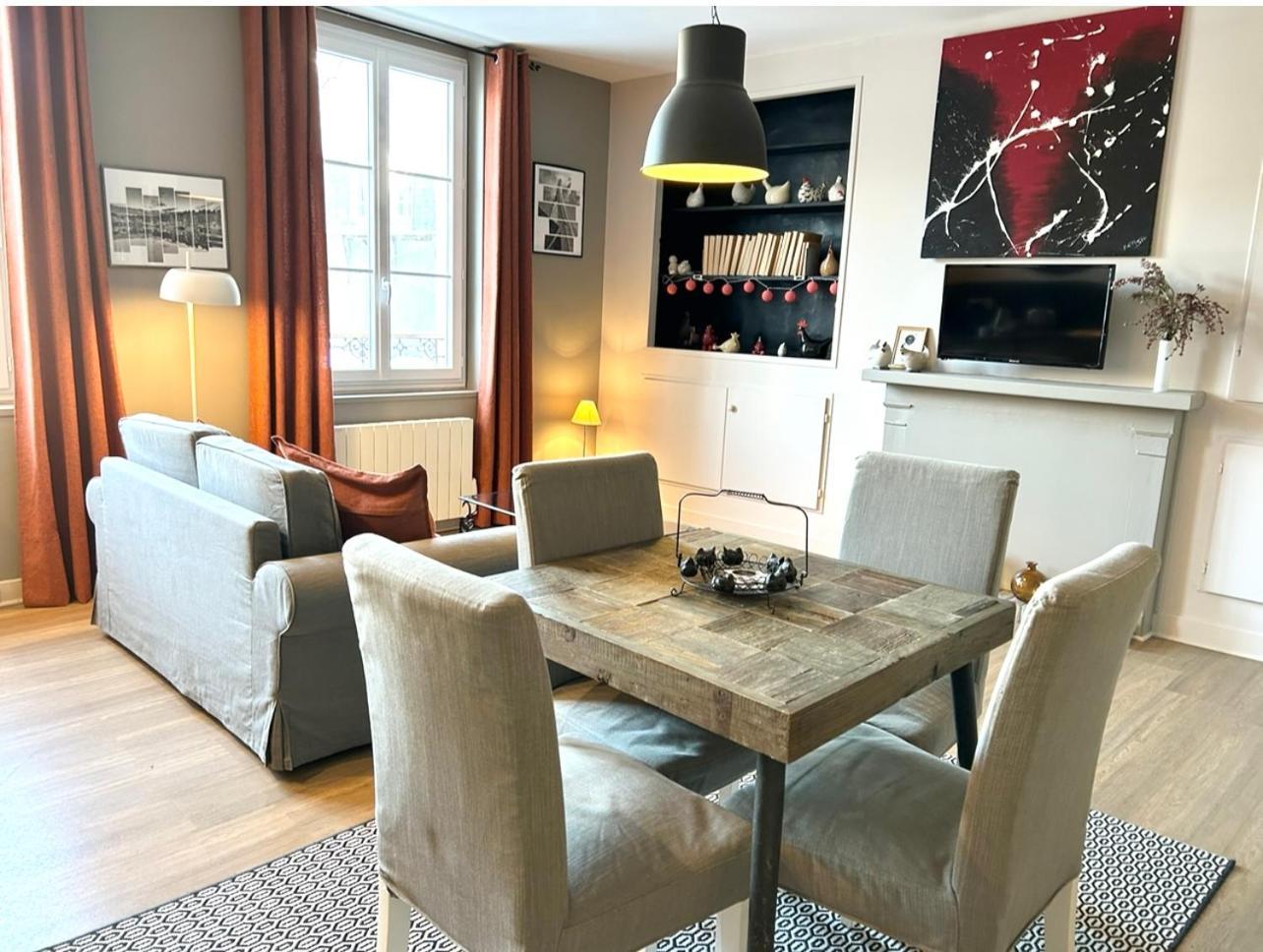 L'Atelier "Les Apparts D'Agnes " Honfleur Eksteriør bilde